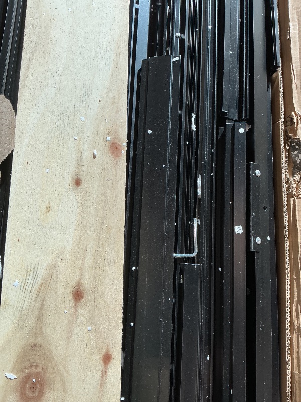 Photo 1 of ***PARTIAL SET*** ***READ CLERK NOTES*** 8x12 FT Greenhouse for Outdoors, Polycarbonate Greenhouse with Roof Vent, Ground Nails, Lockable Push Door, Aluminum Large Walk-in Green House for Outside Garden Backyard, Patio, Lawn