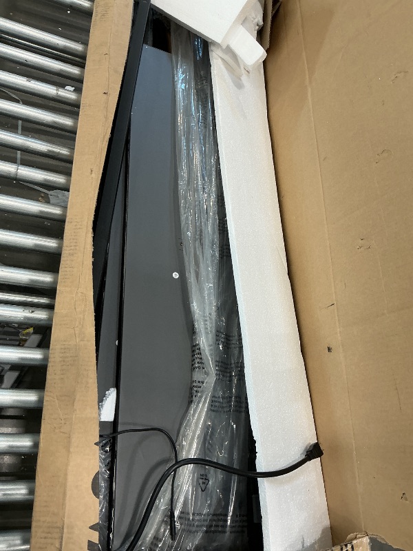 Photo 1 of *MISSING PARTS UNKNOWN*
VASAGLE LED Bed Frame Queen Size, Storage Headboard and Charging Station, Queen Bed Frame with 2 AC Outlets, 1 USB Port, 1 Type-C Port, No Box Spring Needed, Dove Gray and Camel Brown URMB841G01