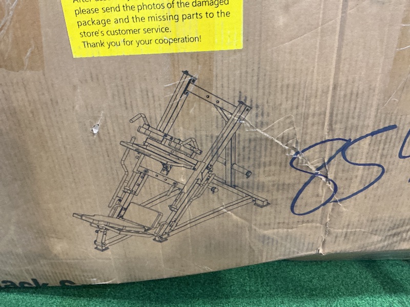 Photo 1 of ***PARTIAL SET*** ***READ CLERK NOTES*** leg press, hack squat, machine