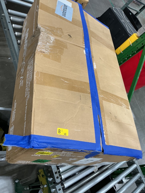 Photo 1 of *USED*
SIMPLIHOME Owen 42 inch Wide Mid Century Modern Rectangle Lift Top Large Coffee Table Storage Ottoman in Distressed Black Vegan Faux Leather, Assembled, for the Living Room, Entryway and Family Room