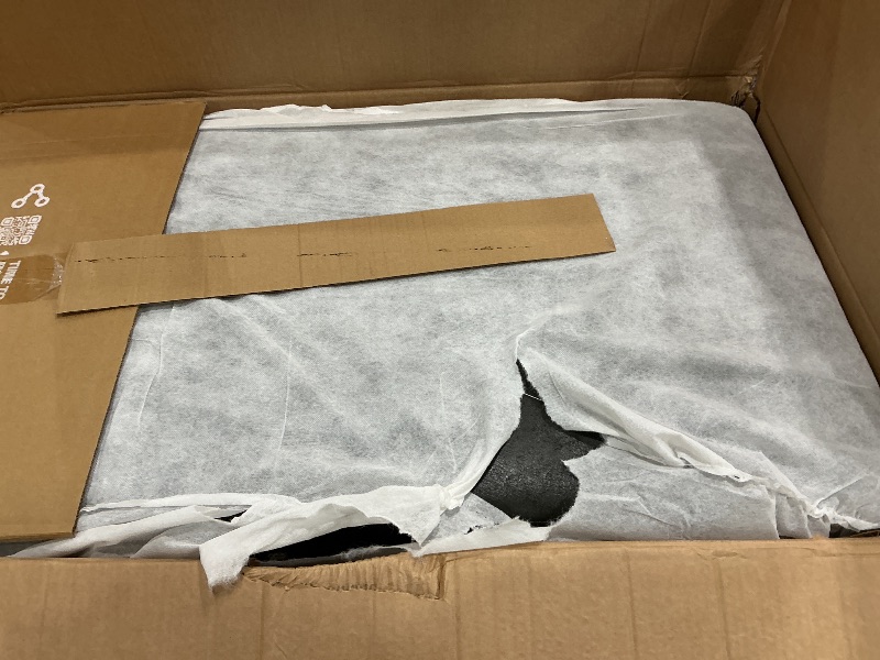 Photo 1 of *USED*
SIMPLIHOME Owen 42 inch Wide Mid Century Modern Rectangle Lift Top Large Coffee Table Storage Ottoman in Distressed Black Vegan Faux Leather, Assembled, for the Living Room, Entryway and Family Room