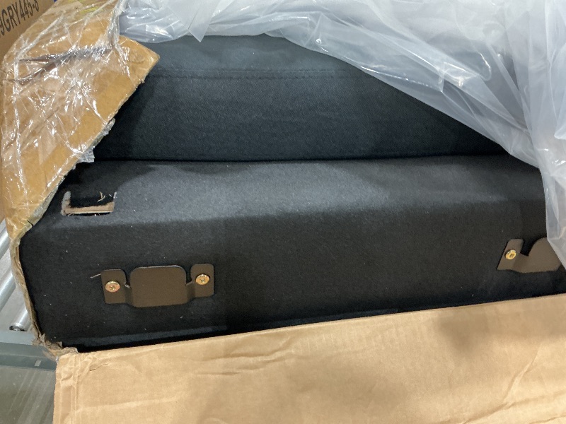 Photo 1 of *PARTIAL SET*
Shintenchi Small Sectional Couch Sofas, 3 Seat L Shape Sofa with Ottoman, Corduroy Upholstered Convertible Sofa Couches, Small Couch for Apartments, Living Room and Office