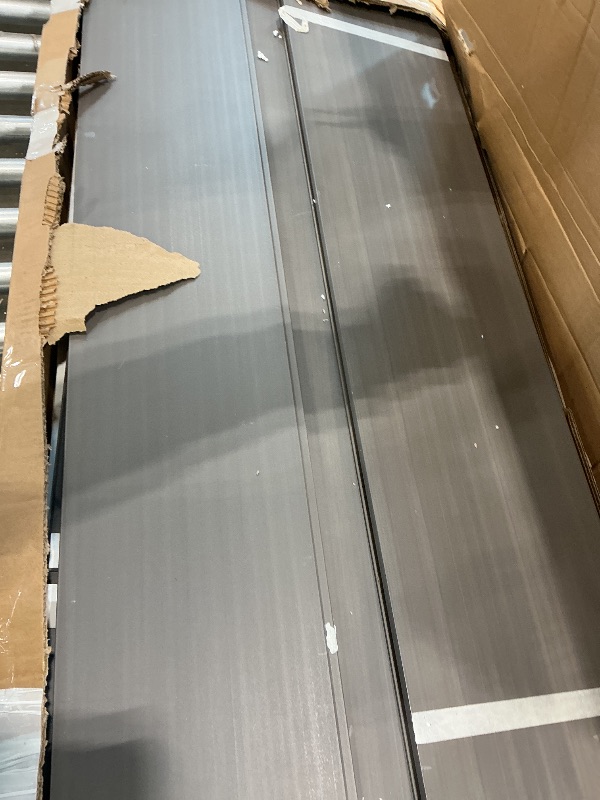 Photo 1 of **USED**New Age Pet ECOFLEX Rustic Lodge Outdoor Elevated Dog House, Jumbo Weather Resistant Shelter for Large Dogs, Wood Look Composite Material, Easy Assembly with 10 Year Warranty ***SEE CLERK NOTES**