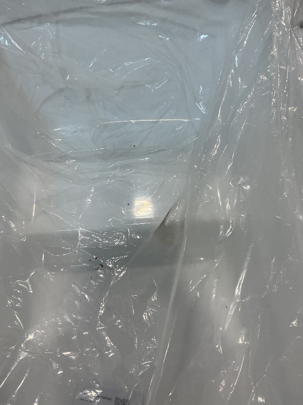 Photo 1 of ***MINOR DAMAGE*** 49" Acrylic Free Standing Bathtub - Japanese Square Soaking Tub with Seat, Toe-Tap Drain, Slotted Overflow - CUPC Certified Black Standalone Tub for Bathroom