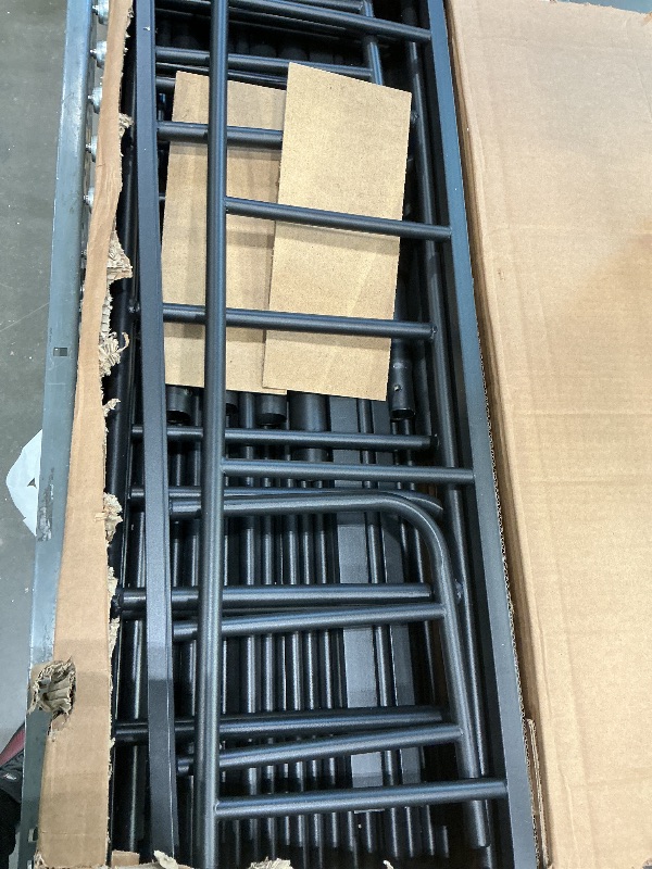 Photo 1 of *PARTIAL SET & Untested - Selling for Parts*
KEIKI Twin Over King Bunk Bed, Extendable Bunk Beds, Pull-Out Bunk Bed Frame Can Be Extendable, No Box Spring Needed