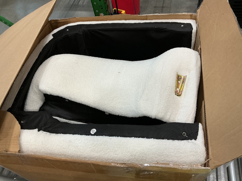 Photo 1 of ***PARTIAL SET*** Merax 98.5" Modern 3 Seater Curved Sofa, Luxury Boucle Fabric Sofa, Minimalist Cozy Cloud Couch for Living Room, Bedroom, Apartment, Home Office, Beige