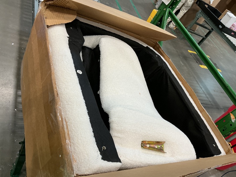 Photo 1 of ***PARTIAL SET*** Merax 98.5" Modern 3 Seater Curved Sofa, Luxury Boucle Fabric Sofa, Minimalist Cozy Cloud Couch for Living Room, Bedroom, Apartment, Home Office, Beige