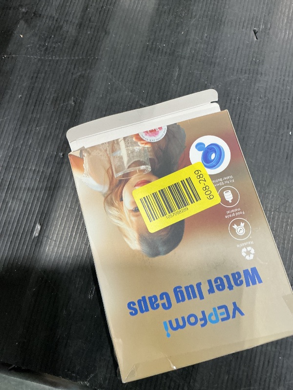 Photo 1 of (3 PACK) YEPfomi Reusable 5 Gallon Water Jug Caps, Food Grade Silicone Material 2/3/5 Gallon Water Bottle Caps Jug Lid for Water Dispenser Water Pump (3)