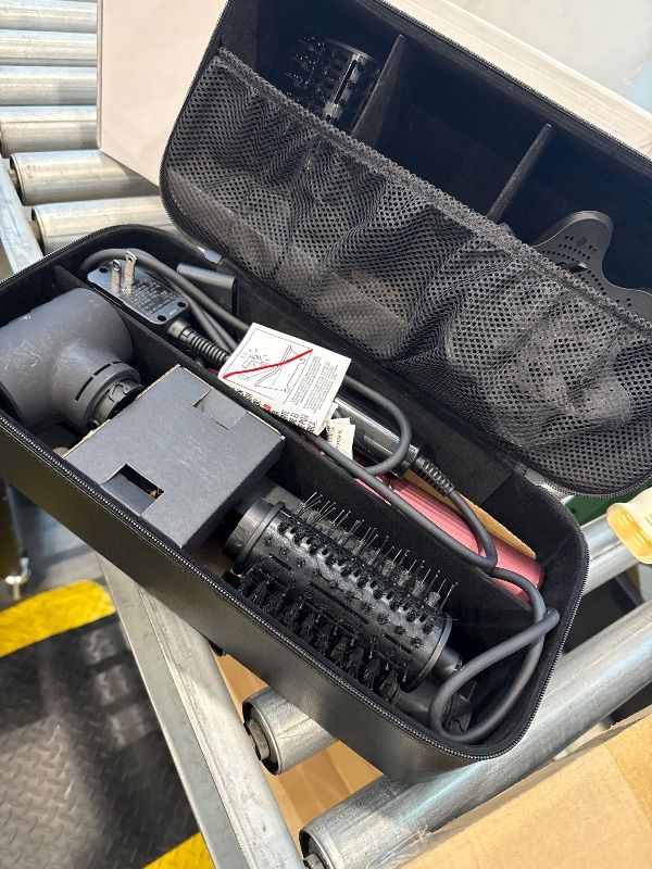 Photo 1 of **USED**
Shark FlexStyle Air Styling & Drying System, Powerful Hair Dryer Brush & Multi-Styler with Auto-Wrap Curlers, Diffuser, Paddle Brush, Round Brush, Concentrator Attachment, Black Cherry, HD457CR