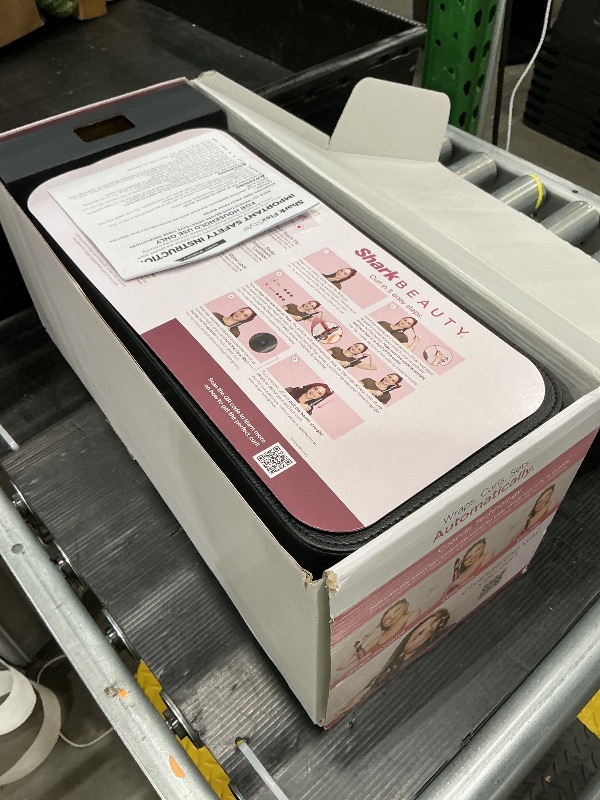 Photo 1 of **USED**
Shark FlexStyle Air Styling & Drying System, Powerful Hair Dryer Brush & Multi-Styler with Auto-Wrap Curlers, Diffuser, Paddle Brush, Round Brush, Concentrator Attachment, Black Cherry, HD457CR