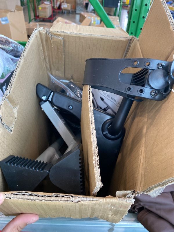 Photo 1 of **UNTESTED**
GOREDI Under Desk Bike Pedal Exerciser, Upper & Lower Peddler Exerciser for Seniors with LCD Display, Fitness Folding Arm Leg Workout