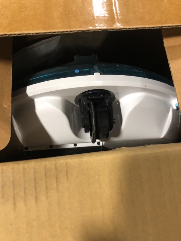 Photo 1 of (2025 Upgrade) Cordless Robotic Pool Cleaner, Lasts 75 Min, Automatic Vacuum for Above-Ground Pools up to 645 Sq.ft,Portable, Self-Parking,Light Blue