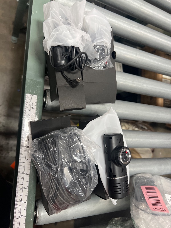 Photo 1 of **MISSING PIECES**MISSING CHARGER**VANTRUE N4 3 Channel Dash Cam, 4K+1080P Dual Channel, 1440P+1440P+1080P Front Inside Rear Three Way Triple Car Dash Camera, IR Night Vision, Capacitor, 24 Hours Parking Mode, Support 256GB Max