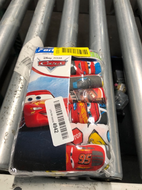 Photo 1 of Disney Boys Pixar Cars 100% Cotton Underwear With Lightning Mcqueen, Mater, Cruz & More Sizes 18m, 2/3t, 4t, 4, 6 And 8 Briefs, 7-pack Brief, 2-3T US