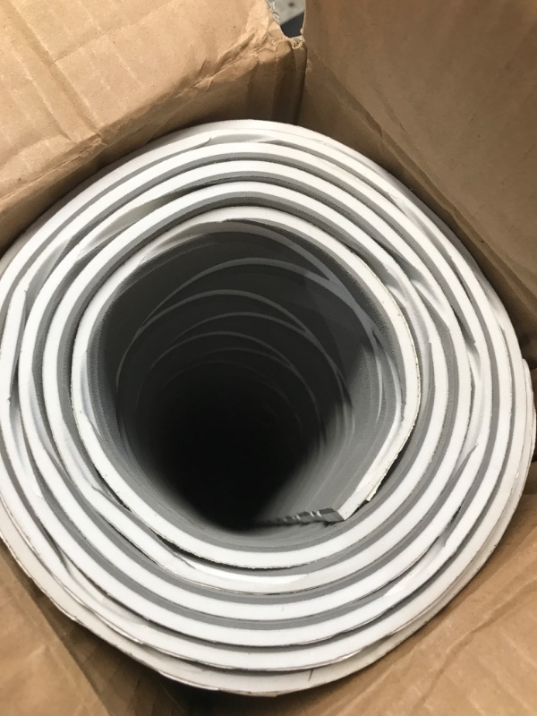 Photo 1 of (used/fair) Fullfire Boat Flooring - EVA Foam Boat Decking - Marine Mat Self-Adhesive Flooring Sheet Marine Carpet for Motorboat Yacht Kayak RV 94" x 47", Grey with White Lines