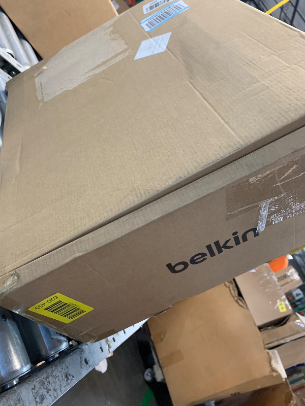 Photo 1 of (DAMAED MIDDLE BRACKETS) (PARTIAL SET) Belkin Charging Station For Laptops with Surge Protector - 10 Device USB Charging Dock for Tablets, Laptops, Chromebooks – Cable Management for Classrooms, Offices, Tech Labs, Shared Spaces, & More