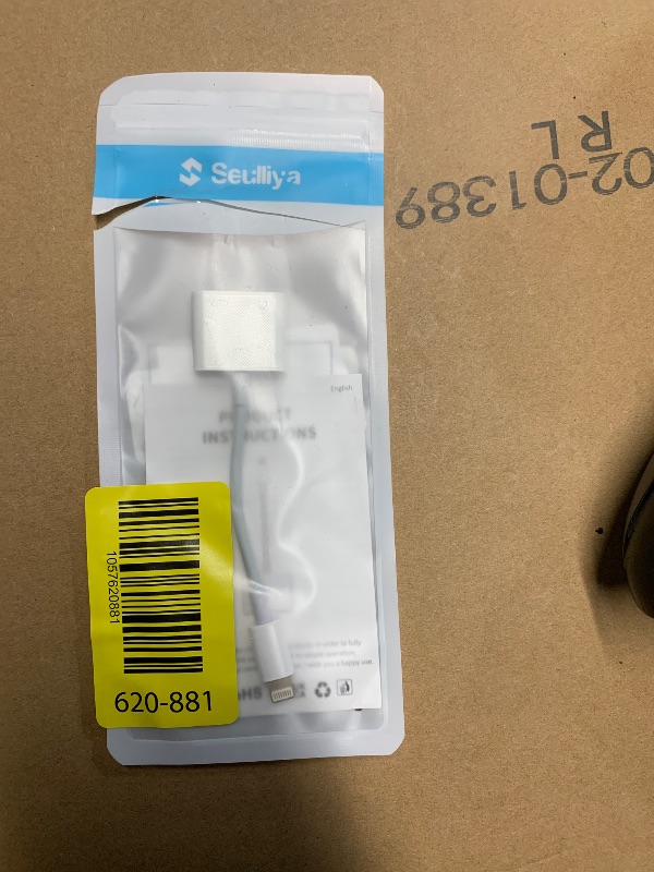 Photo 1 of [Apple MFi Certified] 2-in-1 Charging & Audio Adapter for iPhone, Lightning to 3.5mm Headphone Jack Dongle Splitter, Supports Hi-Res Lossless Sound, Compatible with iPhone 14/13/12/11/XS/XR/8/7 1Pack