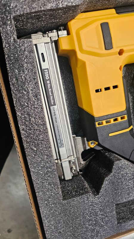 Photo 1 of ***PARTS ONLY***18 Gauge Cordless Brad Nailer & Staple Gun for Dewalt 20V MAX Battery, 2-in-1 Battery Powered Nail Gun with 2000 Nails, Lightweight Electric Nail Gun for Woodworking, DIY, Framing & Home Improvement