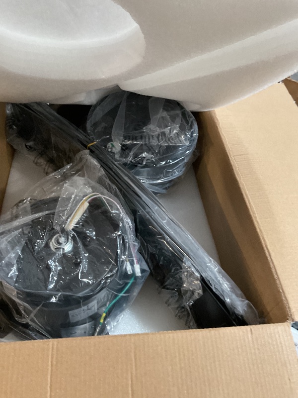 Photo 1 of *************FAN IS ACTUALLY BLACK*************
Surtime 48" Ceiling Fans with Lights-Low Profile Ceiling Fan with Light and Remote/APP Control,Flush Mount,DC Reversible,LED Dimmable Modern Ceiling Fans for Bedroom,Indoor/Outdoor Patio Use(White)