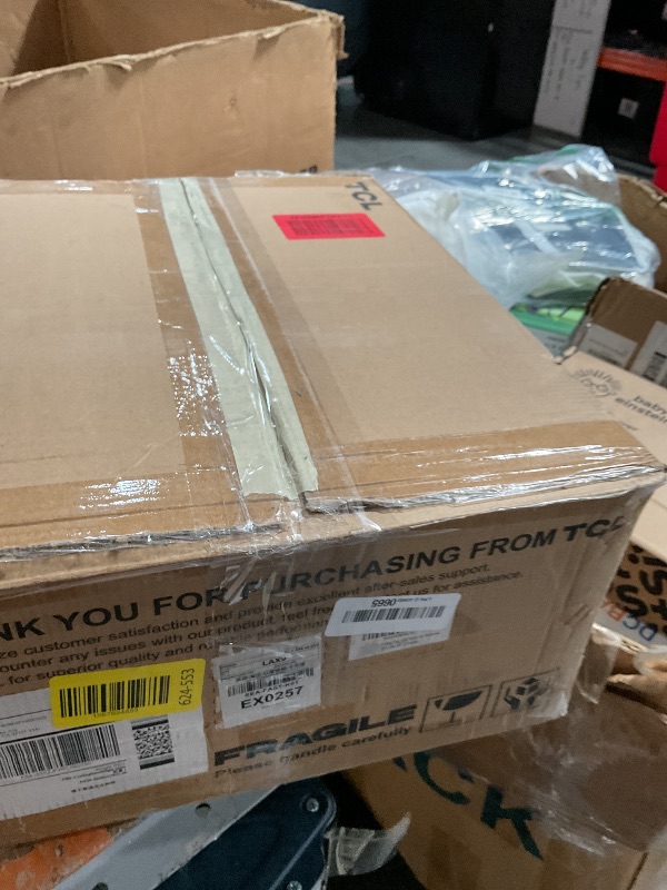 Photo 1 of TCL 52" Low Profile Ceiling Fan with Light, Slim, White, Flush Mount, DC Reversible Motor, 6 Speeds, Remote Control, Noiseless, Dimmable, LED Light, 3CCT, Modern Ceiling Fan for Bedroom Living Room