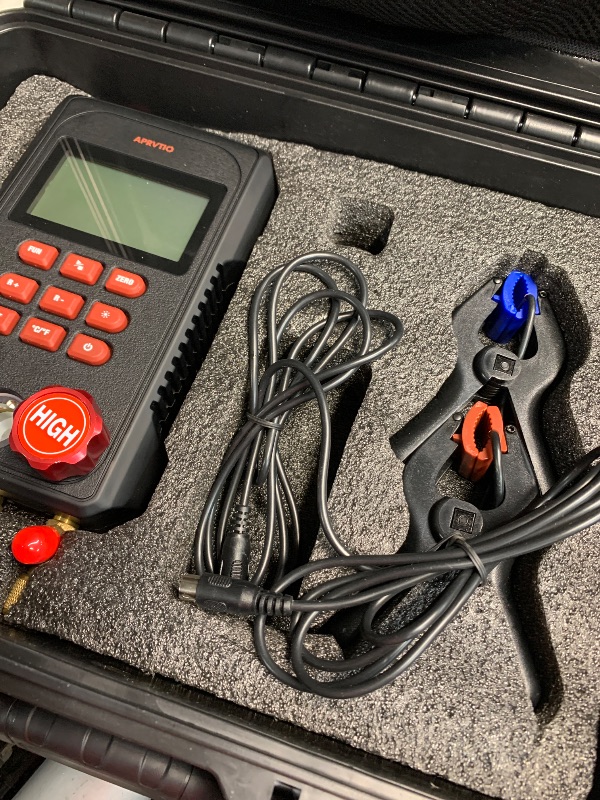 Photo 1 of (see all images) Digital Manifold Gauge, Digital AC Gauge Set SIMBOW AMF-300 HVAC Gauges with Strong Performance 3000 Psi Air Hose