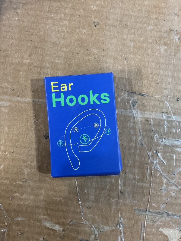 Photo 1 of [2 Pairs] DamonLight Ear Hooks for AirPods Pro 2 & 1, AirPods 4 & 3 & 2 & 1, Airpod Ear Hook, Anti-Slip Comfortable Fit, Ergonomic Design, AirPods Accessories (Medium, White)