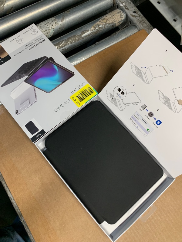 Photo 1 of ESR iPad Pro 11 Inch Case with Keyboard (M4, 2024), iPad Pro 11(5th Gen) Keyboard Case with Easy-Set Magnetic Stand, Portrait/Landscape Modes, Removable Protective Case, Rebound 360 Series, Black