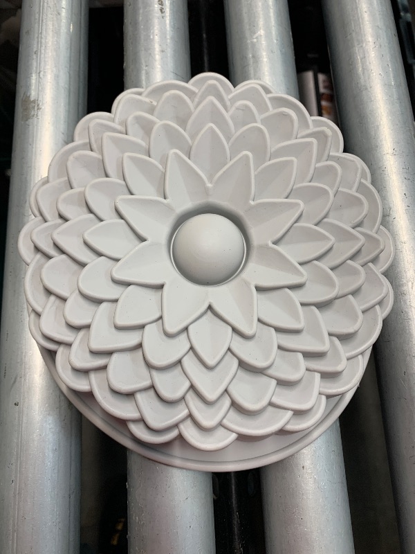 Photo 1 of (missing 2) Sakolla 3 Pack Flower Shape Silicone Cake Molds, Large Round Silicone Molds for Baking Cake, Breads