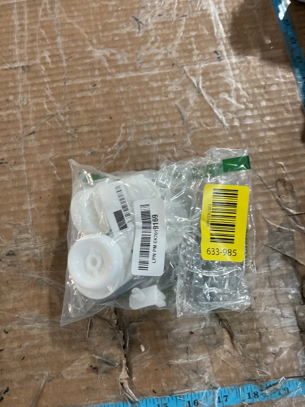 Photo 1 of (8 Pack) Exact Replacement Dishwasher Dishrack Rollers and Studs - Lower Rack Wheel Kit Compatible with GE, Kenmore, and Hotpoint Dishwashers Part Number WD35X21038