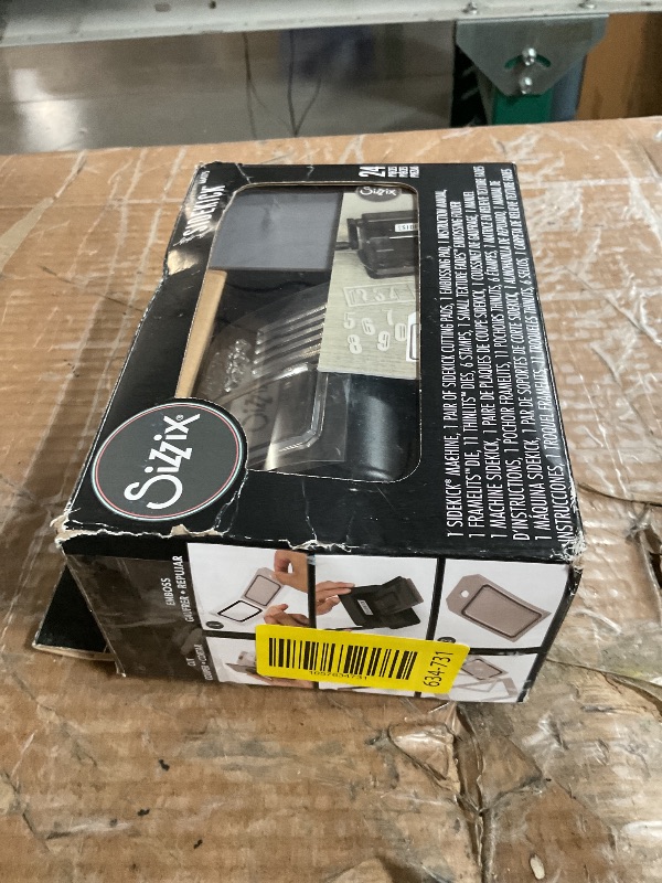 Photo 1 of (used item)(unknown if complete) Sizzix Portable Manual Die Cutting & Embossing Machine for Arts & Crafts, Scrapbooking & Cardmaking, 2.5”