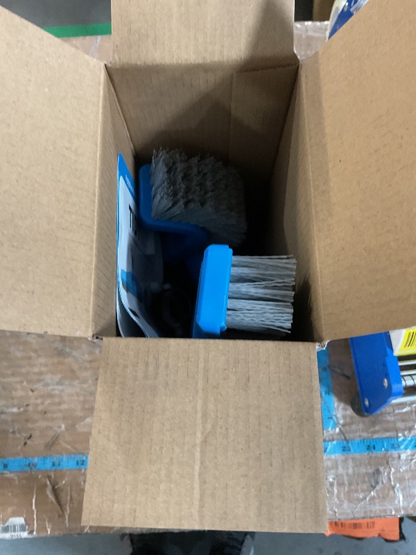 Photo 1 of (2025 Upgraded) 20" 2 in 1 Pool Brush Vacuum Head with Swivel Hose Connection & Sturdy Nylon Bristles for Heavy Duty Inground & Above- Ground Pool Cleaning - Connecting 1-1/4" or 1-1/2" Hose (No Pole)