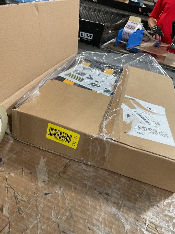 Photo 1 of DEPSUNNY Adjustable Height Aluminum RV Step, Stable Foldable Platform Step Stool, Supports Up to 1,000 lb, Non-Slip Rubber Feet and Platform Mat, Easy to Carry (Black)