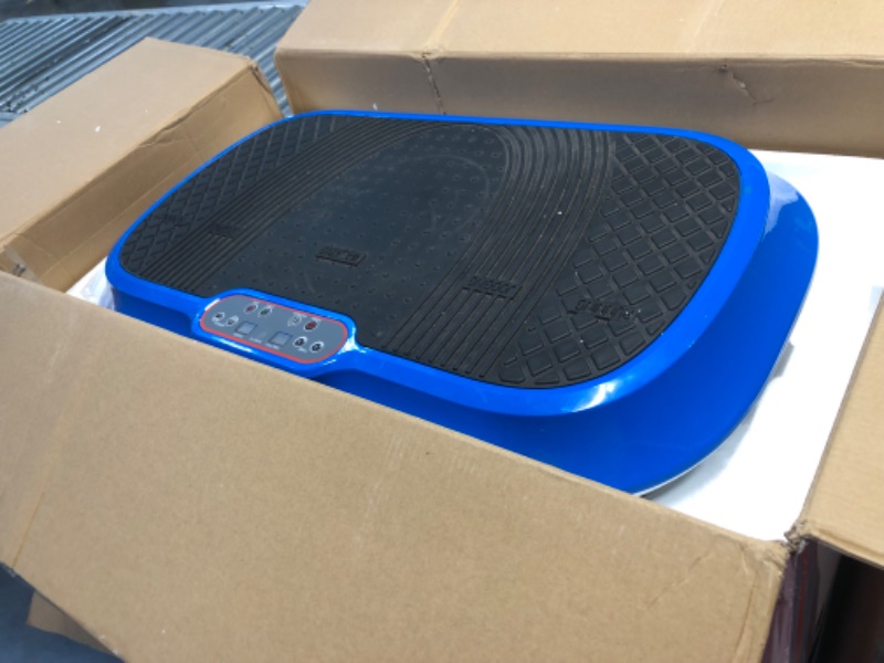 Photo 1 of * missing the bands and remote* Lifepro Waver Vibration Plate Exercise Machine – High-Intensity Vibration for Muscle Activation, Full-Body Workout Vibrating Platform with Loop Bands, Fitness Equipment for Strength Toning & Fat Loss