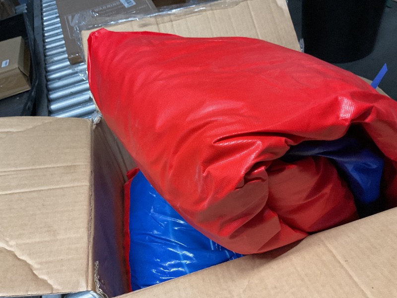 Photo 1 of **********INCOMPLETE ITEM, THIS IS ONLY BOX #3 OUT OF 3, ONLY INLUDES THE POOL PORTION*************
HeroKiddo 15’ Ocean Shark Commercial Grade Lightweight Premium Water Slide with Detachable Pool for Kids and Adults (with Blower), Wet Dry Combo, Big Infla