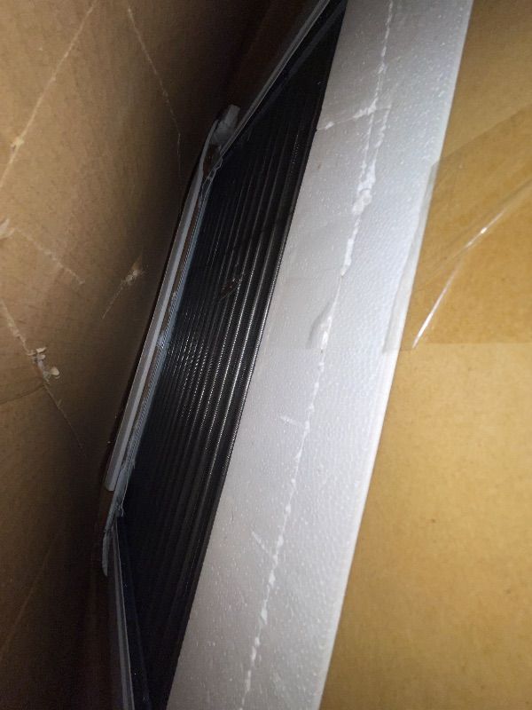 Photo 1 of *SOME DAMAGE* LG LW1224RD 12,000 Window Air Conditioner, 115V, 550 Sq.Ft. (22' x 25' Room Size), Quiet Operation, Electronic Control with Remote, 3 Cooling & Fan Speeds, Auto Restart, 12000 BTU, White