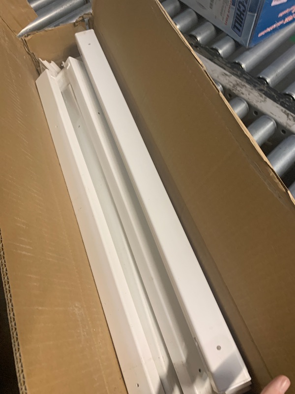 Photo 1 of * NO HARDWARE, DIRTY, UNKNOWN QUANTITY* 2ft H x 2ft W (3 Panels) No Dig Zippity Roger Rabbit Garden Fence Kit, White Vinyl Picket Fence Panels, Perfect Garden Fences and Borders for Dogs, Dog Fence Outdoor for Yard, ZP19056