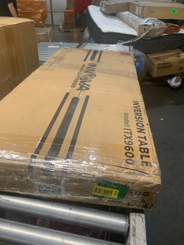 Photo 1 of (used)(missing pieces) Elite Deluxe Inversion Table with Oversized Back Pad