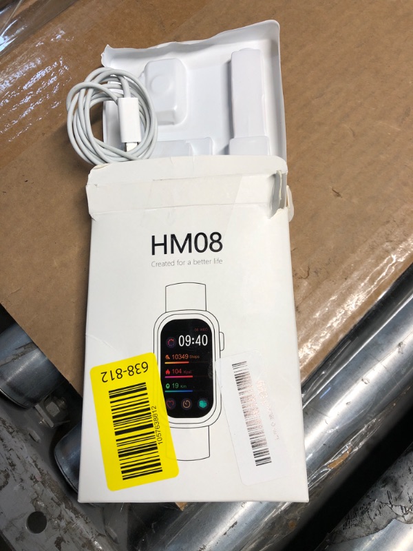Photo 1 of ***(PARTS ONLY/ NON FUNCTIONAL)***Fitness Tracker, Step Tracker with 24/7 Heart Rate, Blood Pressure, Activity Tracker with 1.1" AMOLED Touch Color Screen, Pedometer Sleep Calorie Tracker Counter, Fitness Watch for Android iOS