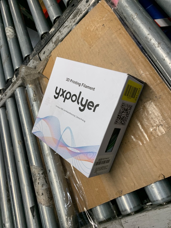 Photo 1 of YXPOLYER Rainbow PLA Filament Silk PLA Multi Color 3D Printer Filament 1.75mm 1kg, Gradient Multicolor Candy 4-Colors Rainbow, Pastel Purple, Green, Sky Blue and Blue