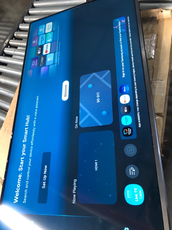 Photo 1 of ***PARTS ONLY***Samsung - 43" QLED Q7F 4K Vision AI Smart TV (2025) + Extended Protection Plan