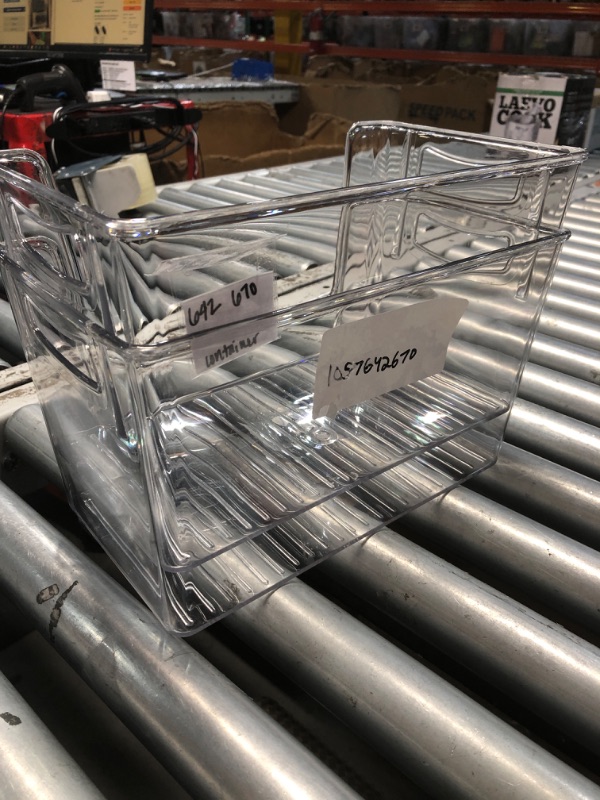 Photo 1 of (MISSING LIDS) (see all images) 2 Pack Trash Bag Holder Dispenser, Extra Large Garbage Bags Holder, Stackable Trash Bag Holder