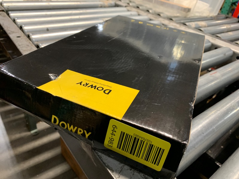 Photo 1 of ***(PARTS ONLY/ NON FUNCTIONAL)***DOWRY 4000 mAh Rechargeable Lighted Makeup Mirror 10x Magnification Vanity Mirror Tabletop Two-Sided Swivel Gold Finish