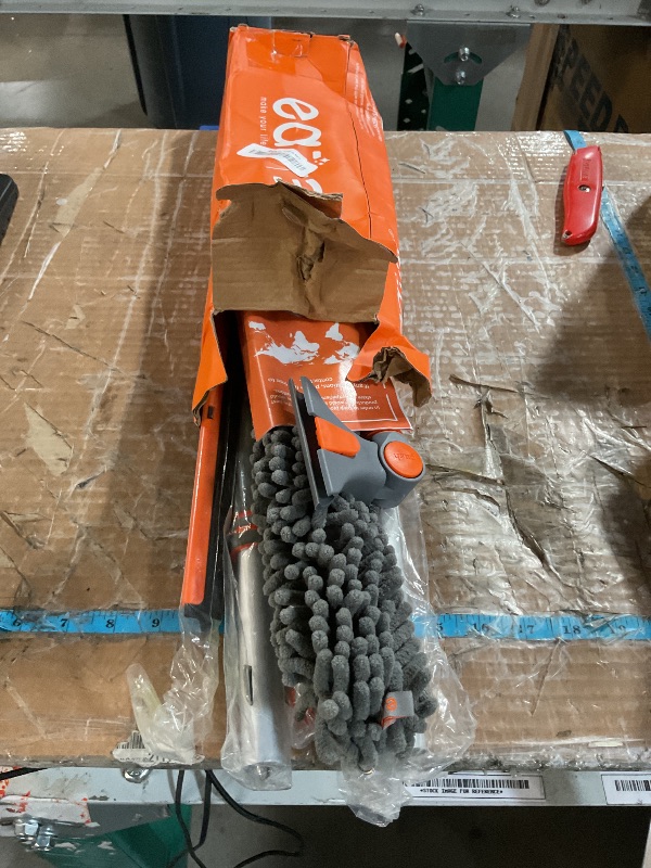 Photo 1 of Eazer Squeegee Window Cleaner Tool 2 in 1 Rotatable Window Cleaning Squeegee Kit with Extension Pole, 62'' Window Washing Kit, Bendable Head for Home Car Glass - 4 Pads