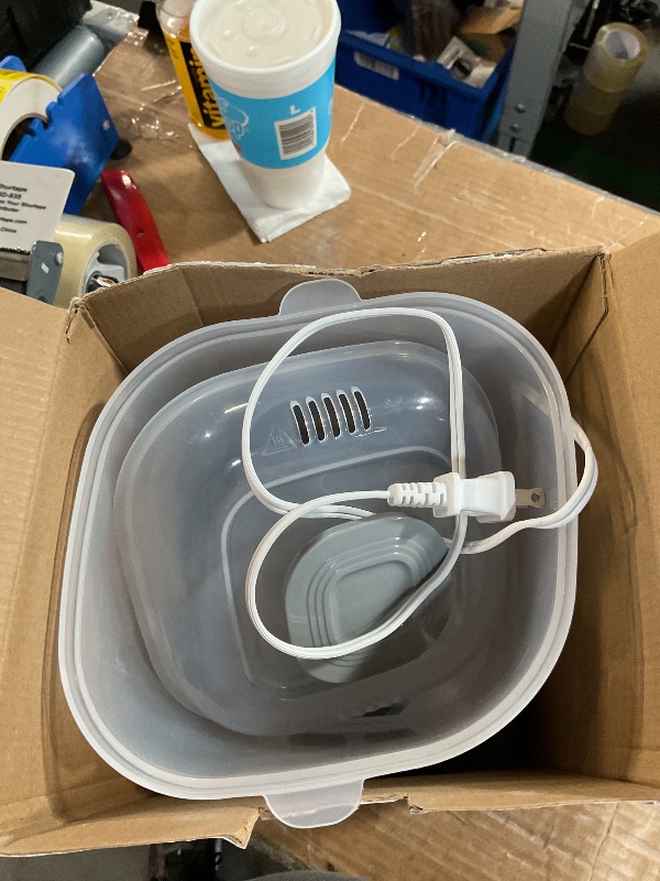 Photo 1 of (PARTIAL SET) (UNTESTED) GROWNSY Bottle Sterilizer and Dryer, Compact Electric Steam Baby Bottle Sterilizer (Esterilizador de Biberones), Bottle Sanitizer for Baby Bottles, Pacifiers, Pump Parts