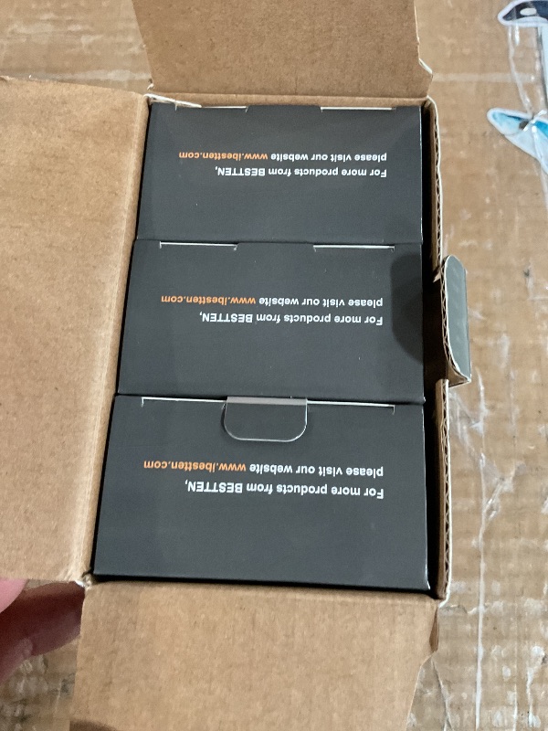 Photo 1 of BESTTEN Super Slim Dimmer Light Switch, Quiet Rocker, Max 300W LED, CFL, 600W Incandescent, Single Pole or 3 Way Dimmable Switch with Screwless Wallplate, ETL Listed, 3 Pack, White