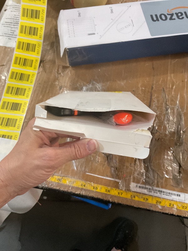 Photo 1 of Ywmoml 3 Pack Razor Blade Scraper Set, Includes 30 Plastic & 30 Metal Blades, Multi-Purpose Tool for Glass, Cooktop, Sticker Removal, Paint & Gum Cleaning (Orange)