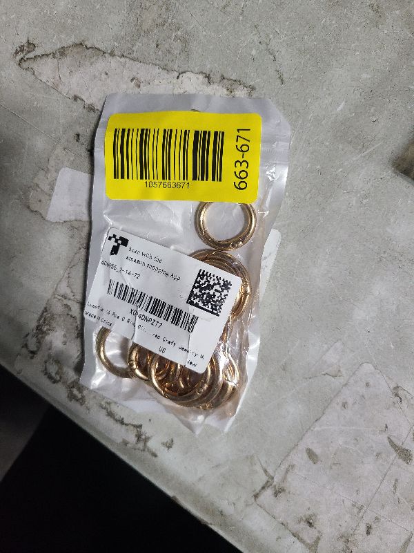 Photo 1 of Lusofie 16 Pcs O Ring Clip Spring O Ring Clasp Round Mini Carabiner for Bag Purse Handbag Strap Craft Jewelry Making(Gold)