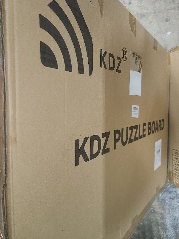 Photo 1 of 1500 Pieces Rotating Puzzle Board with 6 Storage Drawers & Protective Cover - Wooden Jigsaw Puzzle Table for 1500 Pieces - for Family Games, Home Entertainment & Puzzle Building