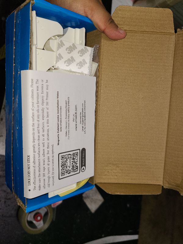 Photo 1 of 20 Pack Magnetic Cabinet Locks Baby Proofing - Vmaisi Children Proof Cupboard Drawers Latches - Adhesive Easy Installation