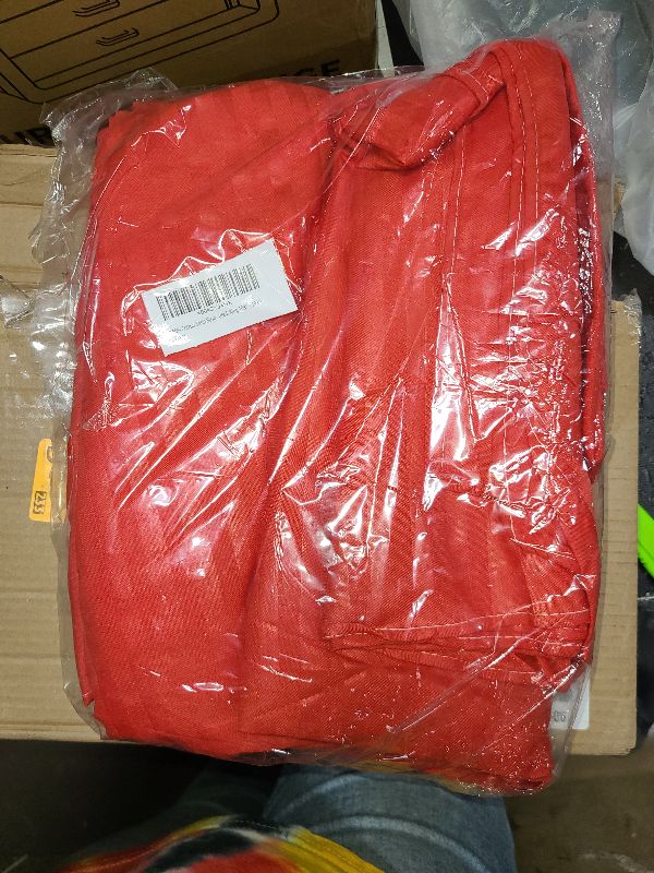 Photo 1 of 100% Cotton Satin Stripe Bed Sheet, 400 Thread Count Premium Cotton Bedsheets for Home, Hotels & Guest House, Resorts etc. with 2 Pillow Cover (Red, King 108" x 108")